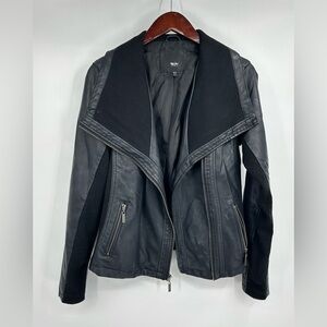 Mossimo Women's Black Faux Leather Jacket